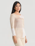 Pearlescence Colorblock Knit Tunic