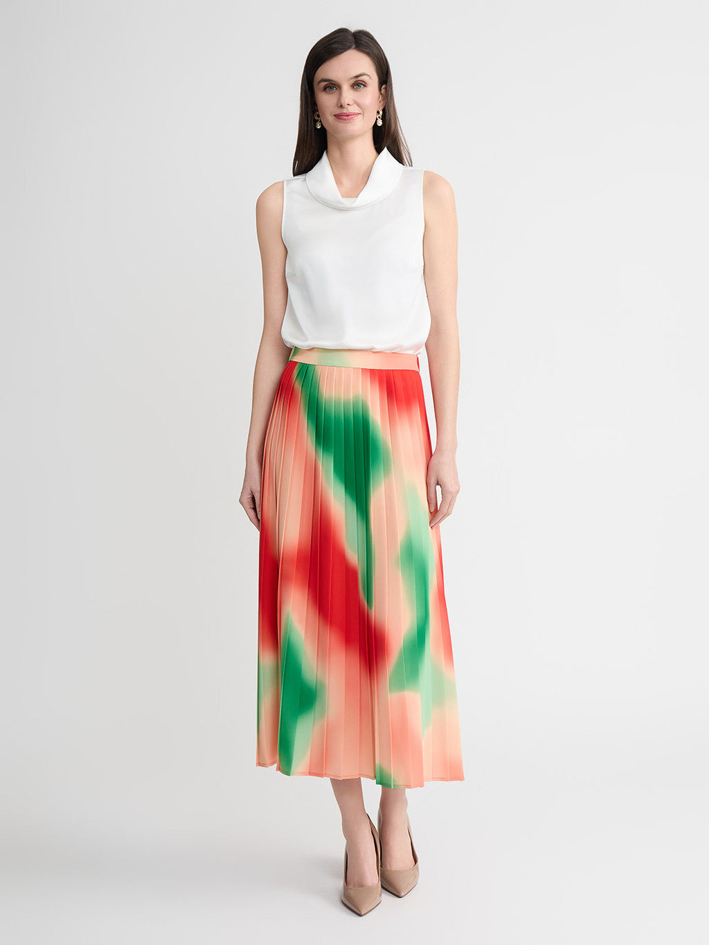 Pearlescence Crepe de Chine Blouse