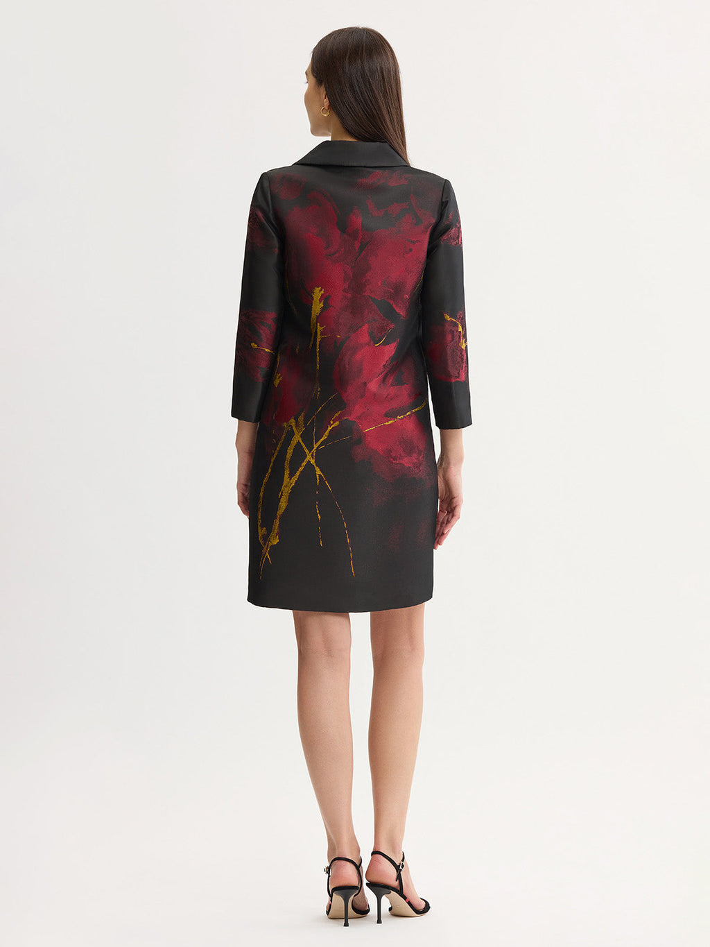 Heritage Floral Lurex Woven Jacquard Topper