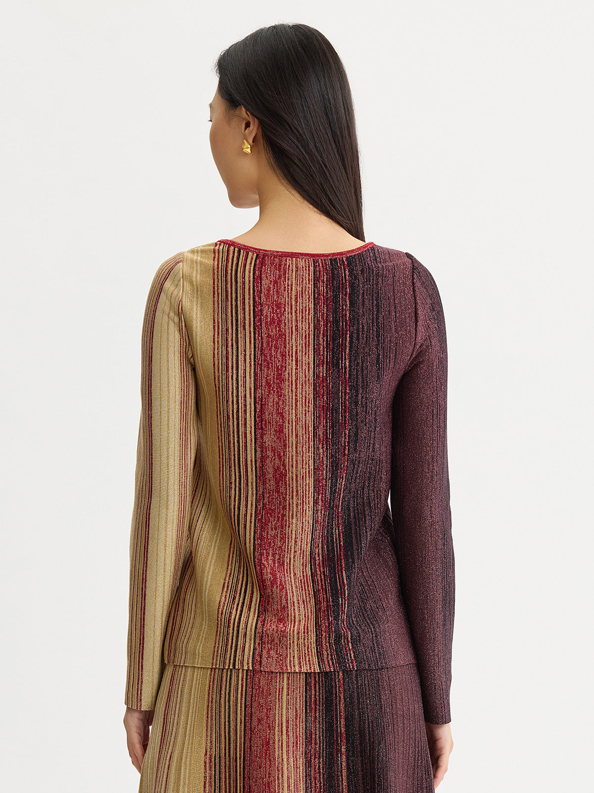 Shimmer Lurex Knit Tunic