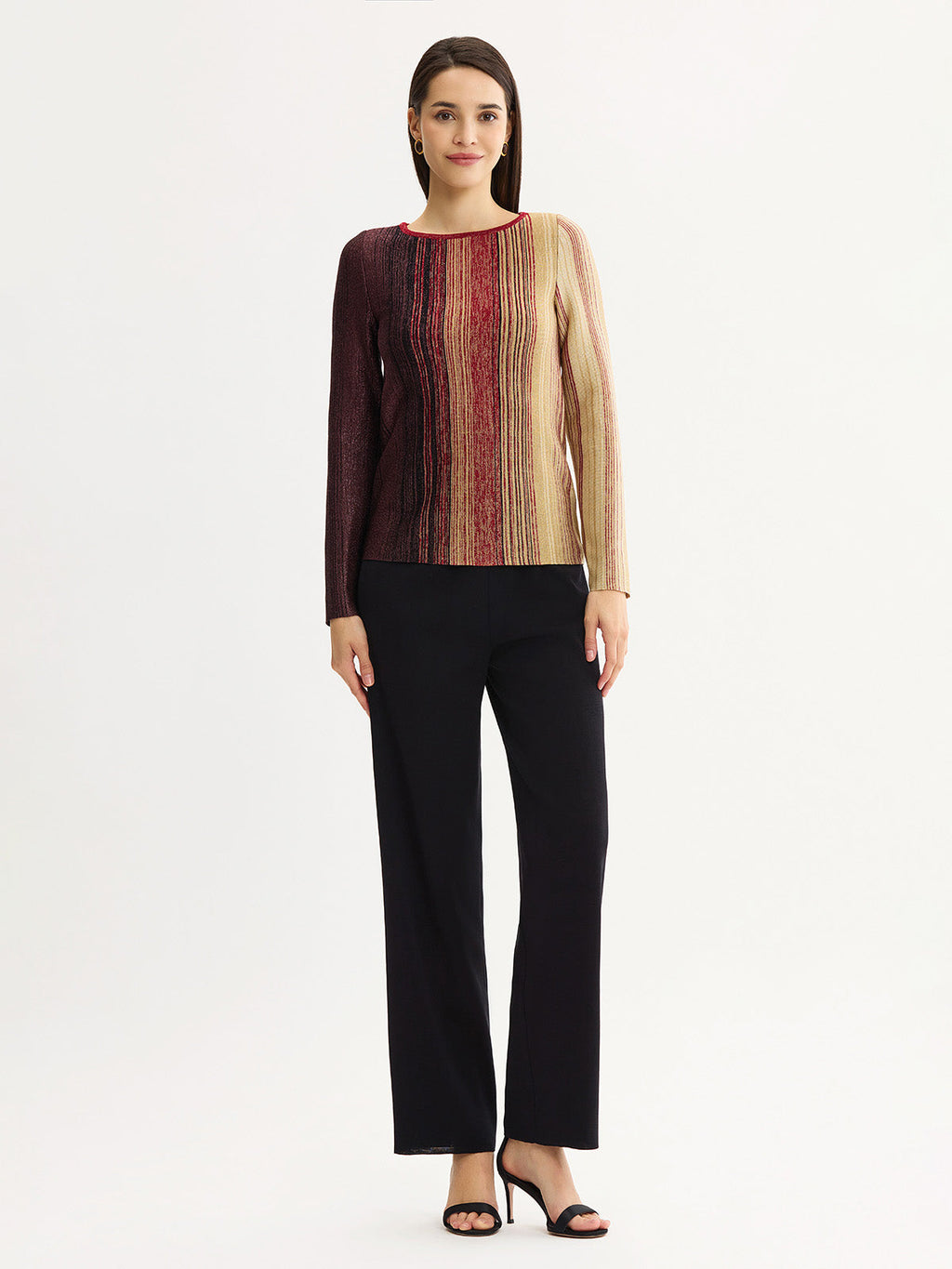 Shimmer Lurex Knit Tunic