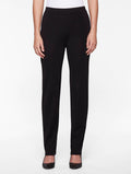 Nancy Straight Leg Mylana Knit Pant, Black - True Fit