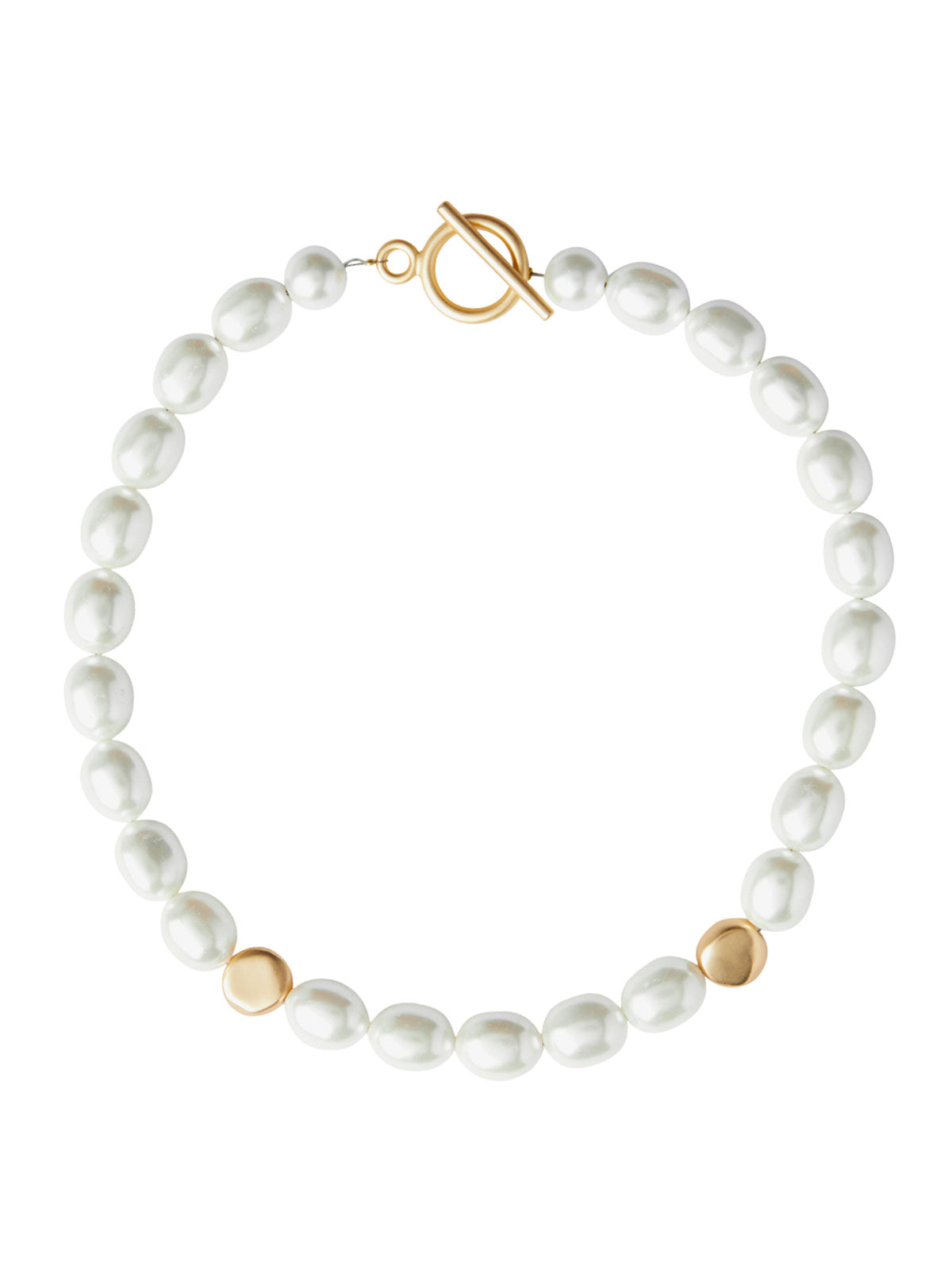 Mother of Pearl with Beaded Accent Necklace