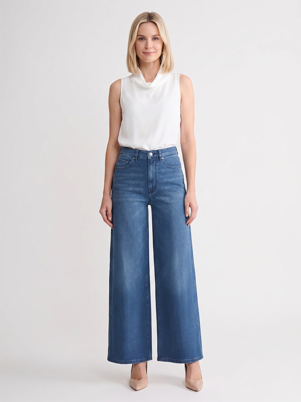Pearlescence Crepe de Chine Blouse
