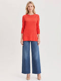 Classic Lined Pointelle Soft Knit Tunic